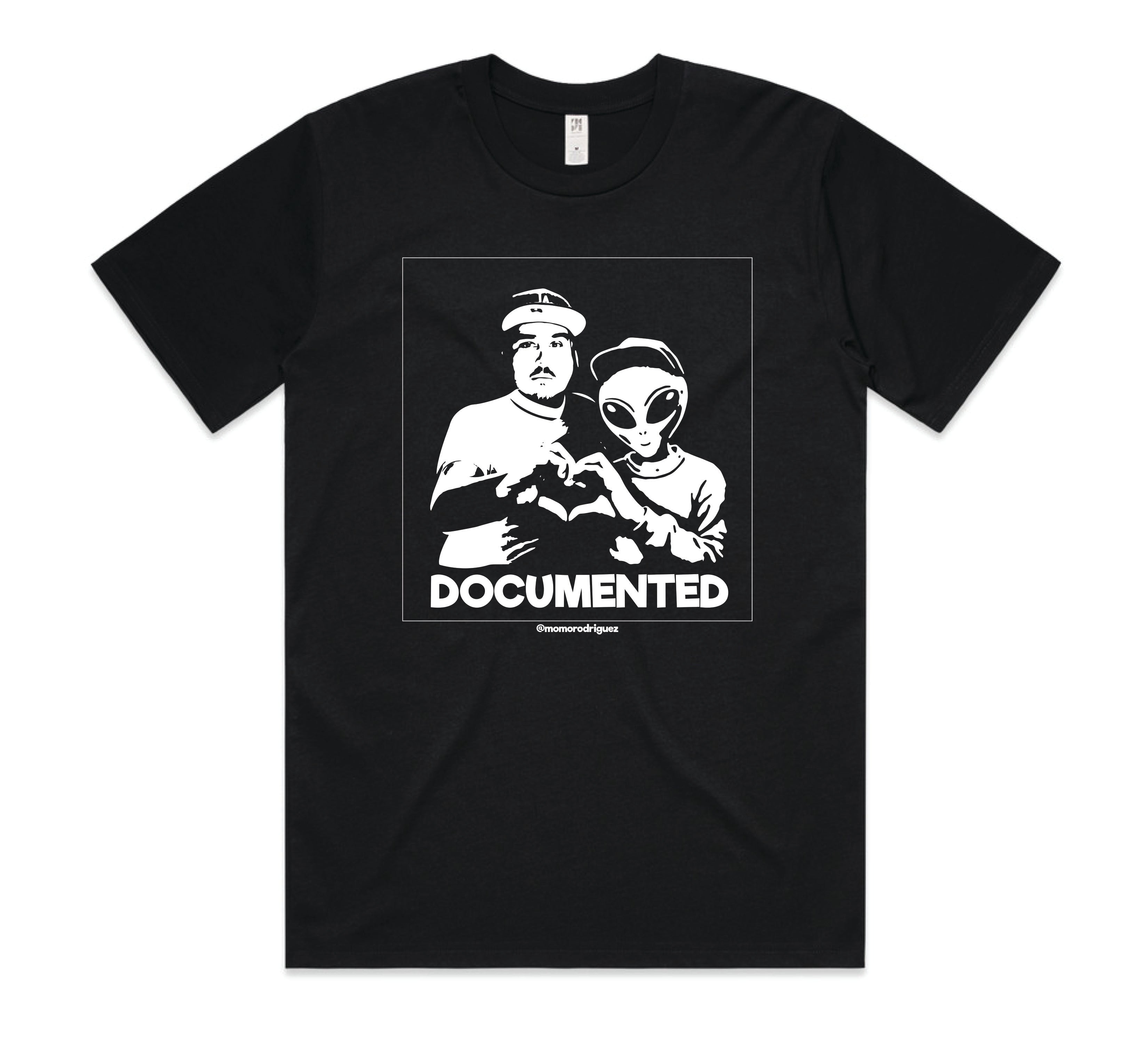 DOCUMENTED TEE SHIRT – MOMO MERCH SHOP